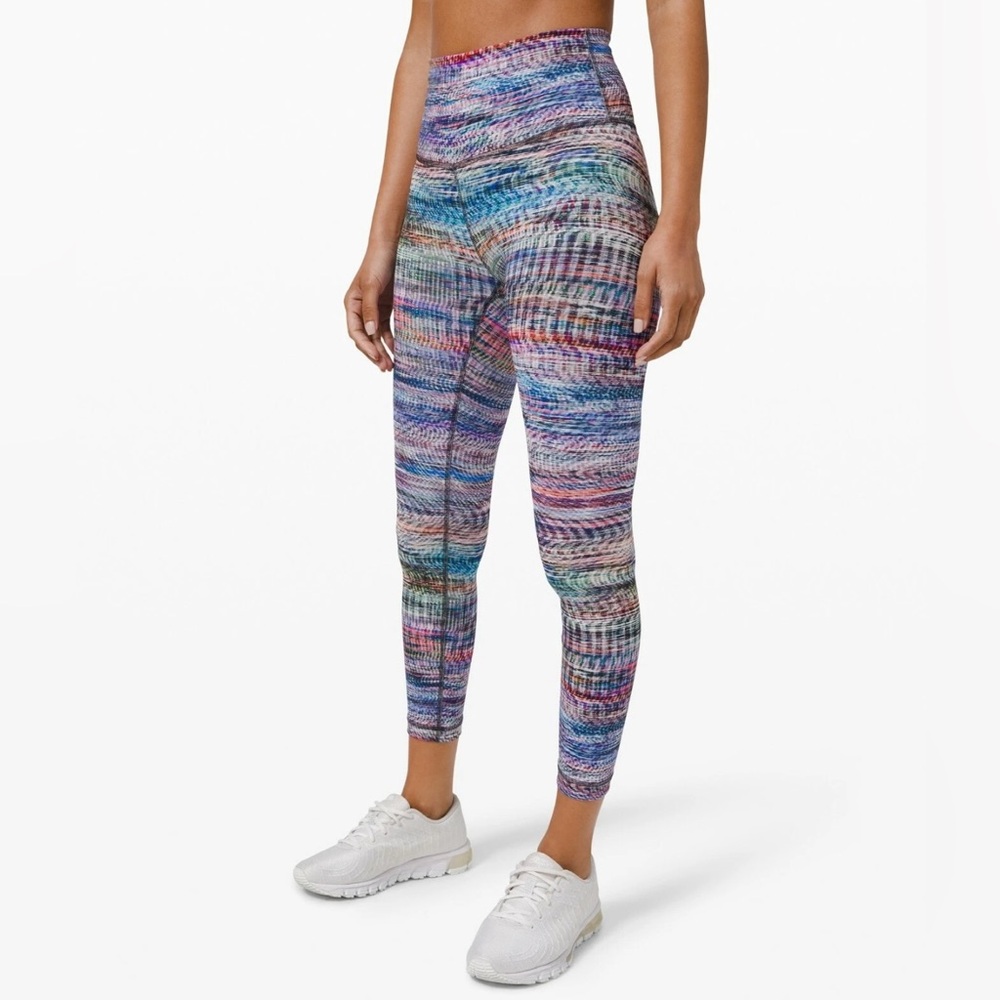 Lululemon Wunder Train Cropped Leggings, Size 6